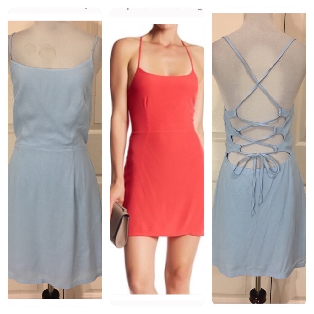 NWT! NBD Lace Up Dress